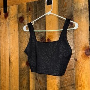 MARINA Black Sports Bra